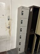 Assorted Grey Lockers x 6