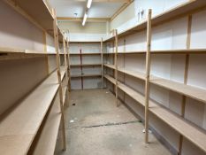 4 Tiered Wooden Shelving
