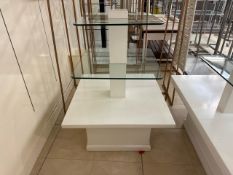 Square Tiered Display Unit