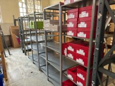 Metal Shelved Storage Towers x9