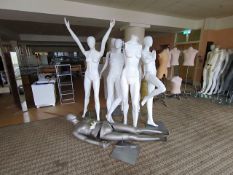 Adult Mannequins x 7 Matt Finish