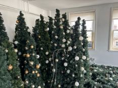7ft Plastic Christmas Tree x6
