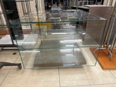 Glass Display Cube