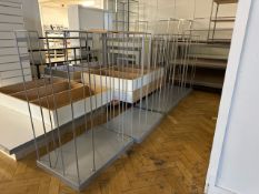 Metal Storage Racks x4