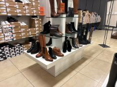 White Wood Display Shelf