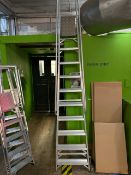 Ladder with Hand Rails