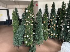 5ft Plastic Christmas Tree x5