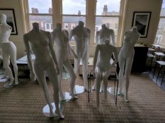 Mannequins x 6