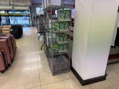 Glass Display Cubes x5
