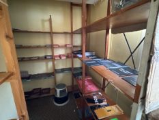 5 Bays of Wooden Shelving