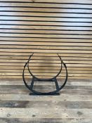 Black Metal Log Holder