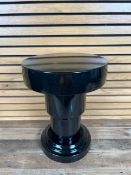 Black Gloss Side Table