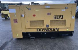 CAT OLYMPIAN 100 KVA SUPER SILENT GENERATOR
