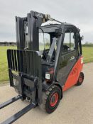 2014 - LINDE, H25 Gas Forklift (container spec - 9770 hours)