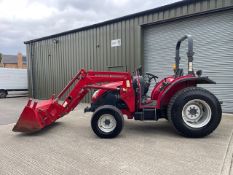 2011, TYM T603 TRACTOR & FRONT LOADER - (980 hours)