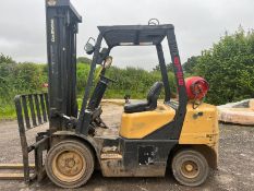 2005, DAEWOO - 3 Tonne Gas Forklift (9,622 hours)