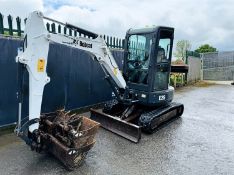 2015 - BOBCAT E26 EM EXCAVATOR (3757 hours - coded start)