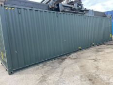 40ft HC Shipping Container - ref TTMU5217143 - NO RESERVE