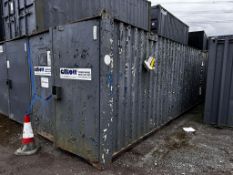 24ft Storage Container Including Contents
