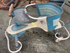 Rare 1950'S American Child's Push Buggy