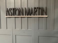 Wooden Large Aston Martin 1.2M Long Shop SignÊ