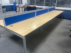 Double Bank Of Hot Desks