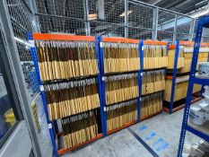 ref 36 - 14 Bays Of Boltless Hanging Racking