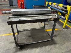 ref 580 - Metal Mobile Work Bench with Vice