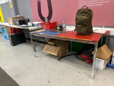 ref 451 - Wood Work Table x2