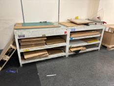 ref 256 - Wooden Workbench x2