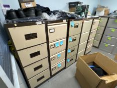 NO RESERVE - Silverline Filing Cabinets x 5