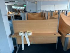 NO RESERVE - Wood Office Desks x10