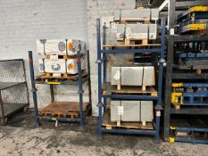 NO RESERVE - Metal Portable Stackable Pallet Rack x 5