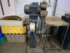 NO RESERVE - H.M Buffing machine