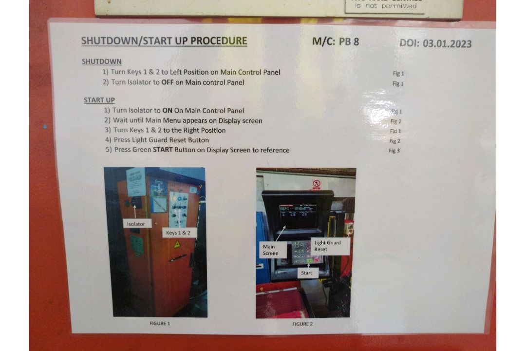1995, PRESS BRAKES (AMADA) - Machine: ITS2 - Image 14 of 19