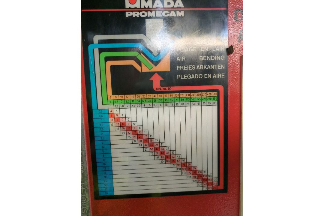 1995, PRESS BRAKES (AMADA) ITS - Image 17 of 19