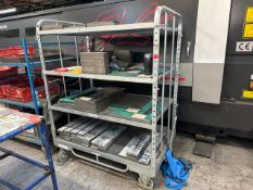 NO RESERVE - Mobile Metal Trolley