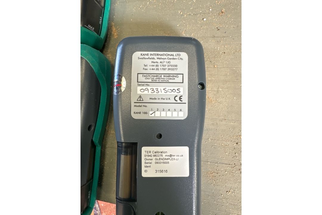 NO RESERVE - Kane 100 Gas Analysers x 5 - Image 3 of 5