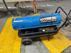 NO RESERVE - Hyundai HY125DKH Space Heater