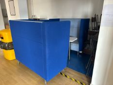 NO RESERVE - Fabric Booth Seating