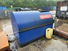 NO RESERVE - Red Diesel Oil Tank