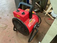 NO RESERVE - Clarke Devil 7009 Fan Heater