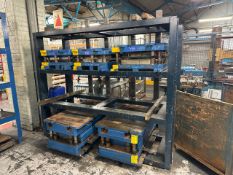 NO RESERVE - Press Plate Storage Rack