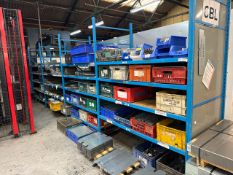 NO RESERVE - 4 Bays of Boltless Racking