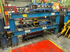 NO RESERVE - 2 Tier Press Plate Table