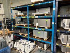 NO RESERVE - 2 Bay Steel Storage Shelf Unit