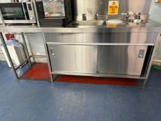 NO RESERVE - Stainless Steel Sink Unit