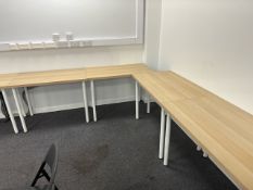 NO RESERVE - Wooden Tables x10
