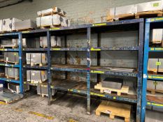 NO RESERVE - 3 Bay Steel Storage Shelf Unit