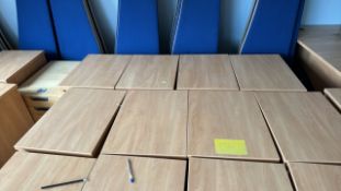 NO RESERVE - Wooden Under Desk Drawes x10